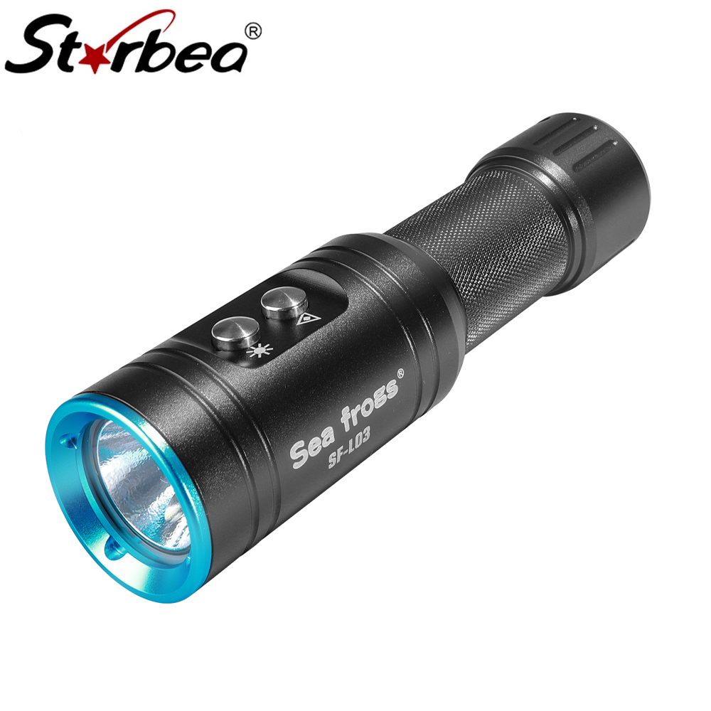 Underwater Flashlight - Strbea 1000 Lumens LED Flashlight Powerful