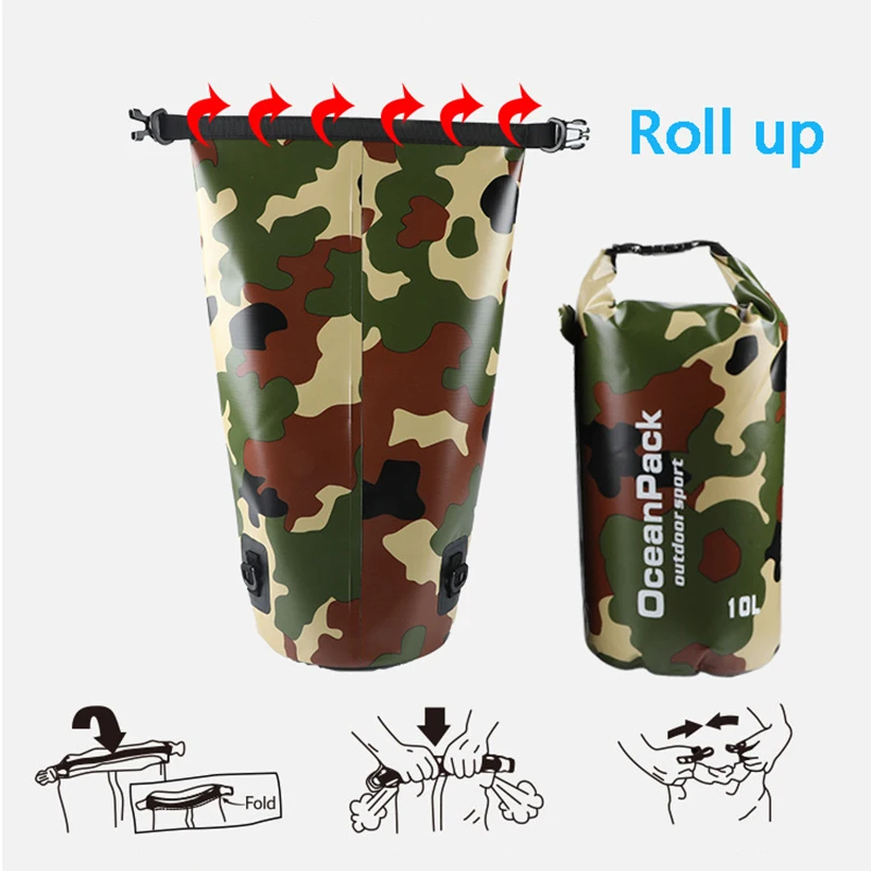 Waterproof Dry Bag Camouflage  - Dry Bag Roll Top review and price