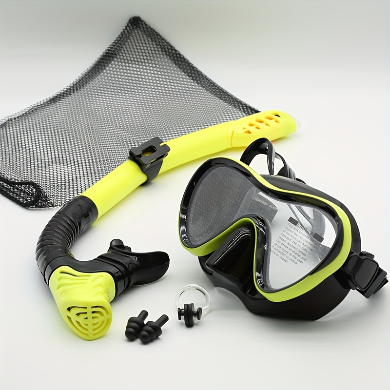 Professional Silicone Snorkeli - Freediving Mask Set review and price